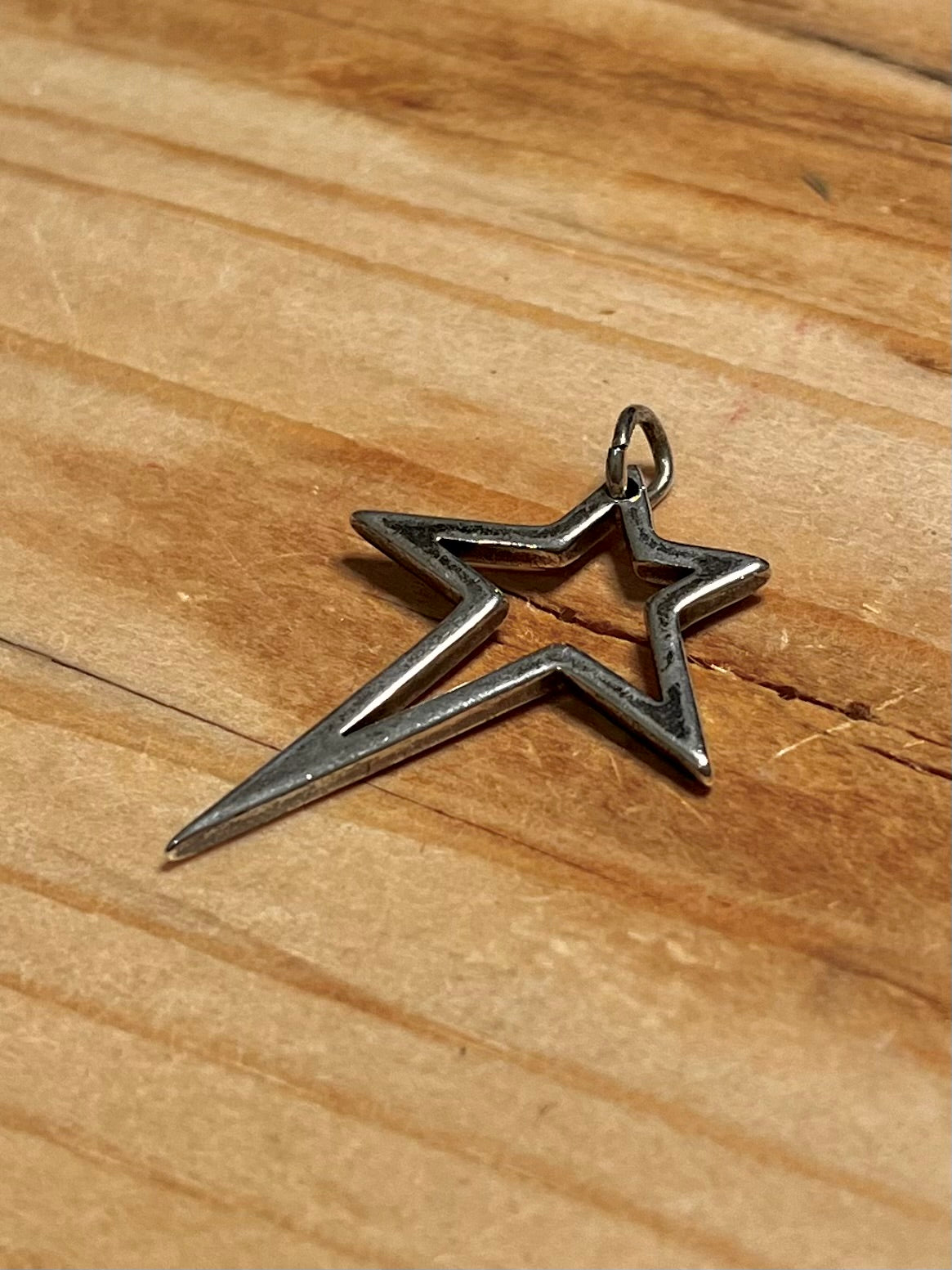 Abstract Star 925 Sterling Silver Pendant