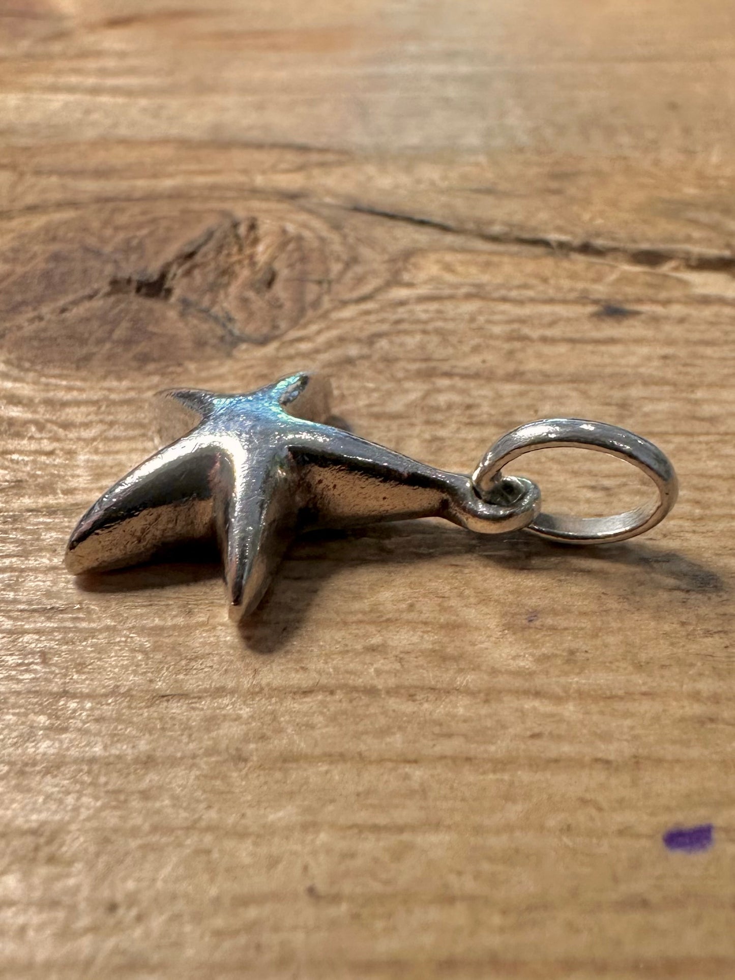 Vintage Star 925 Silver Pendant