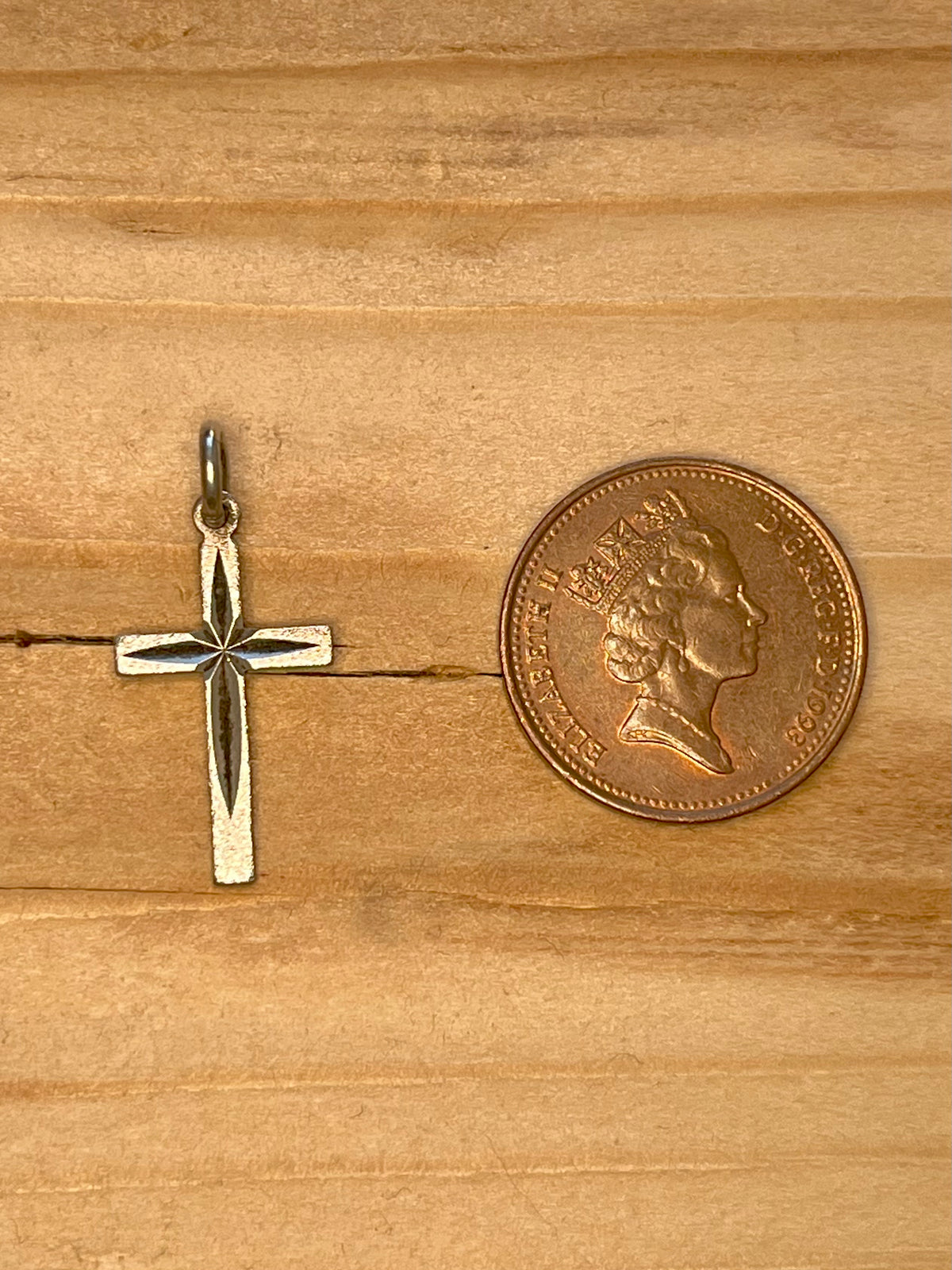Small Cross 925 Sterling Silver Pendant