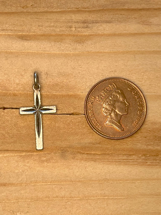 Small Cross 925 Sterling Silver Pendant