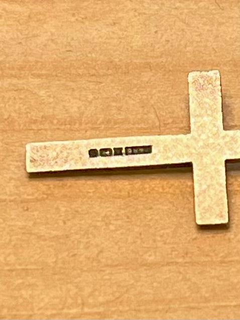 Small Cross 925 Sterling Silver Pendant