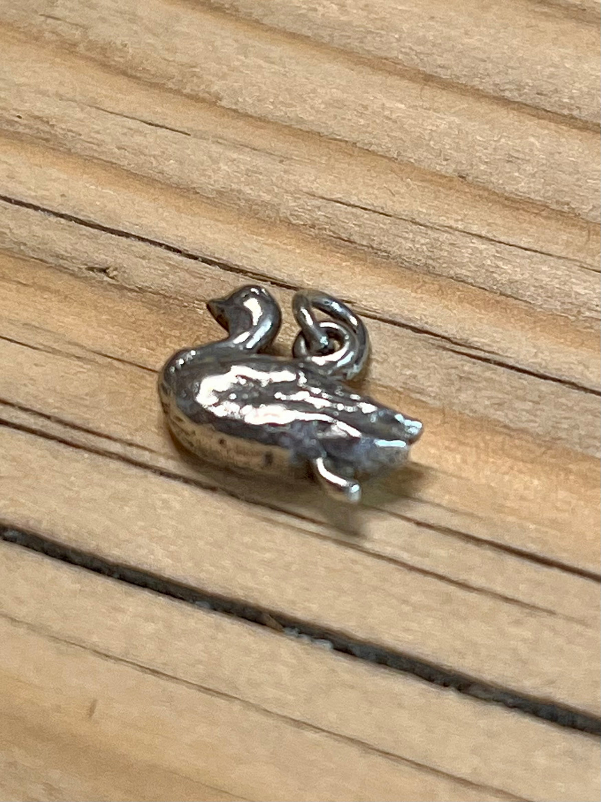 Small Duck 925 Sterling Silver Pendant