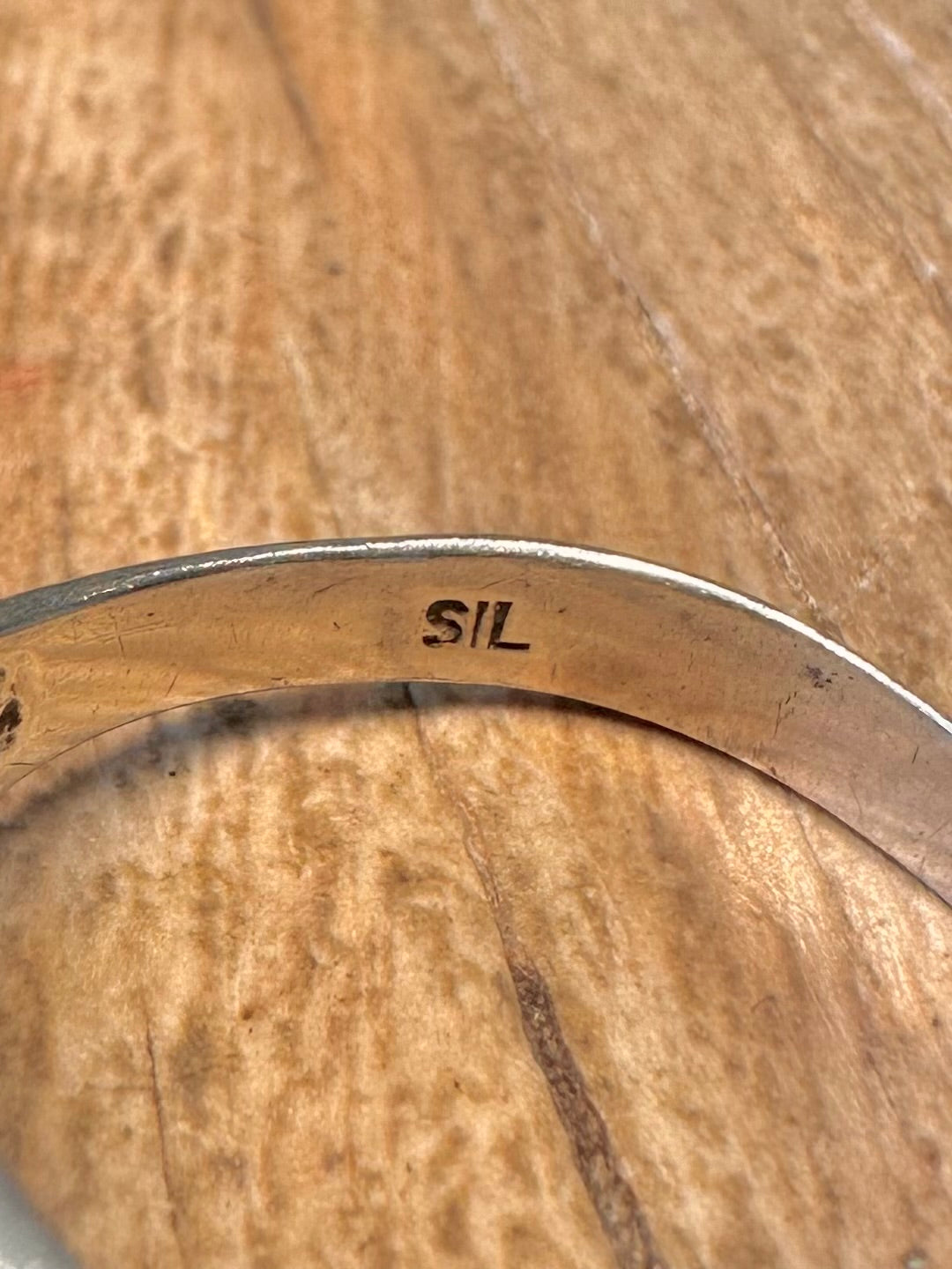 Vintage Garnet 925 Sterling Silver Size U Ring