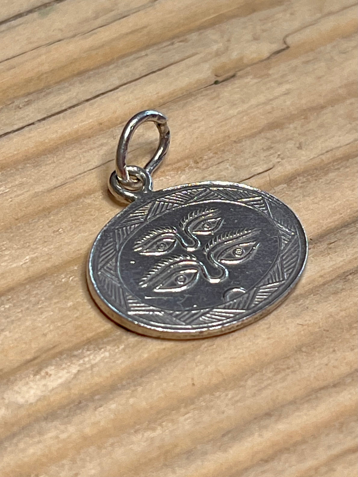 Four Eyes Protection 925 Sterling Silver Pendant