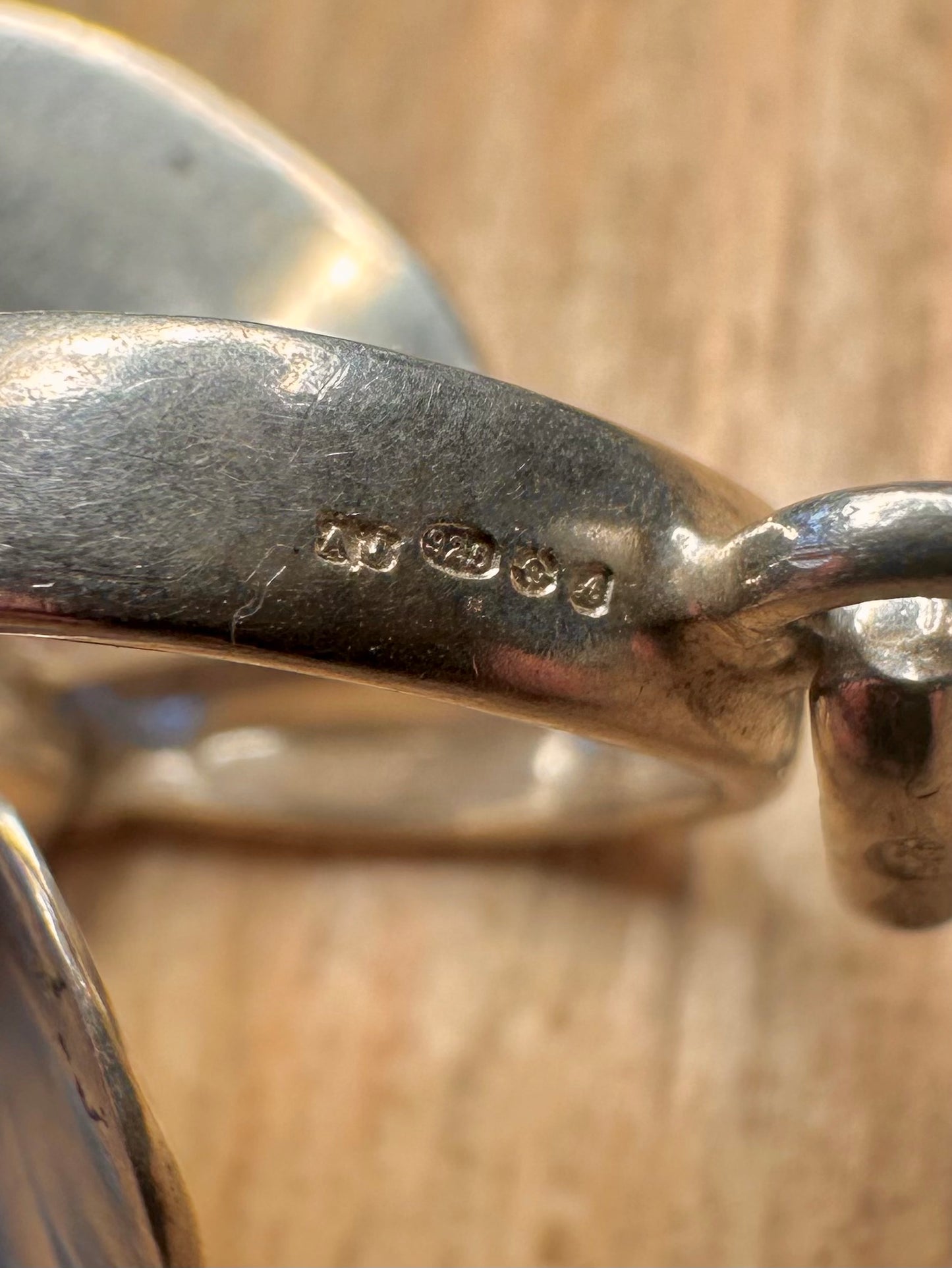 Vintage 1975 Spinning Propeller 925 Sterling Silver Pendant