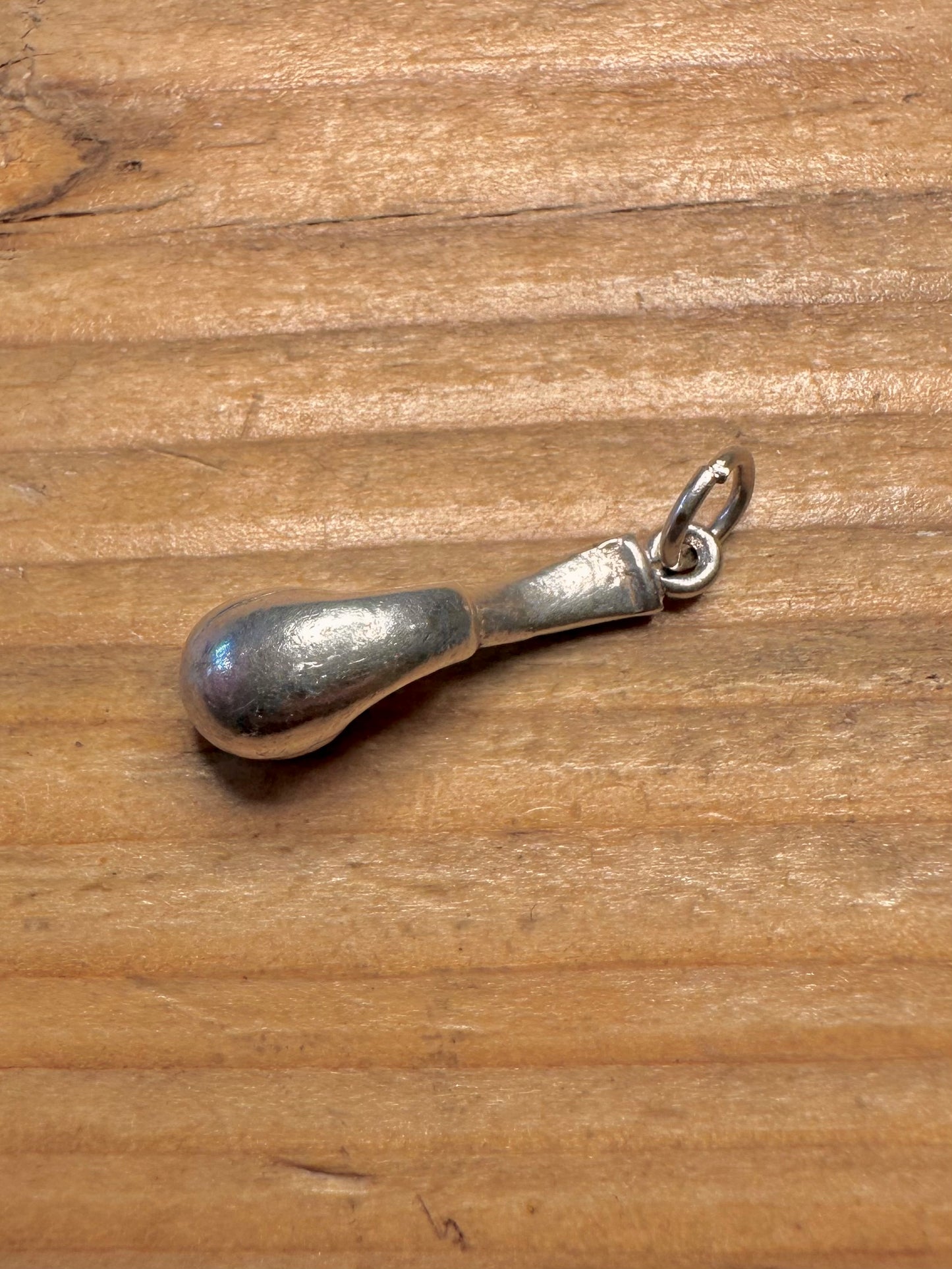 Pipe 925 Sterling Silver Charm Pendant