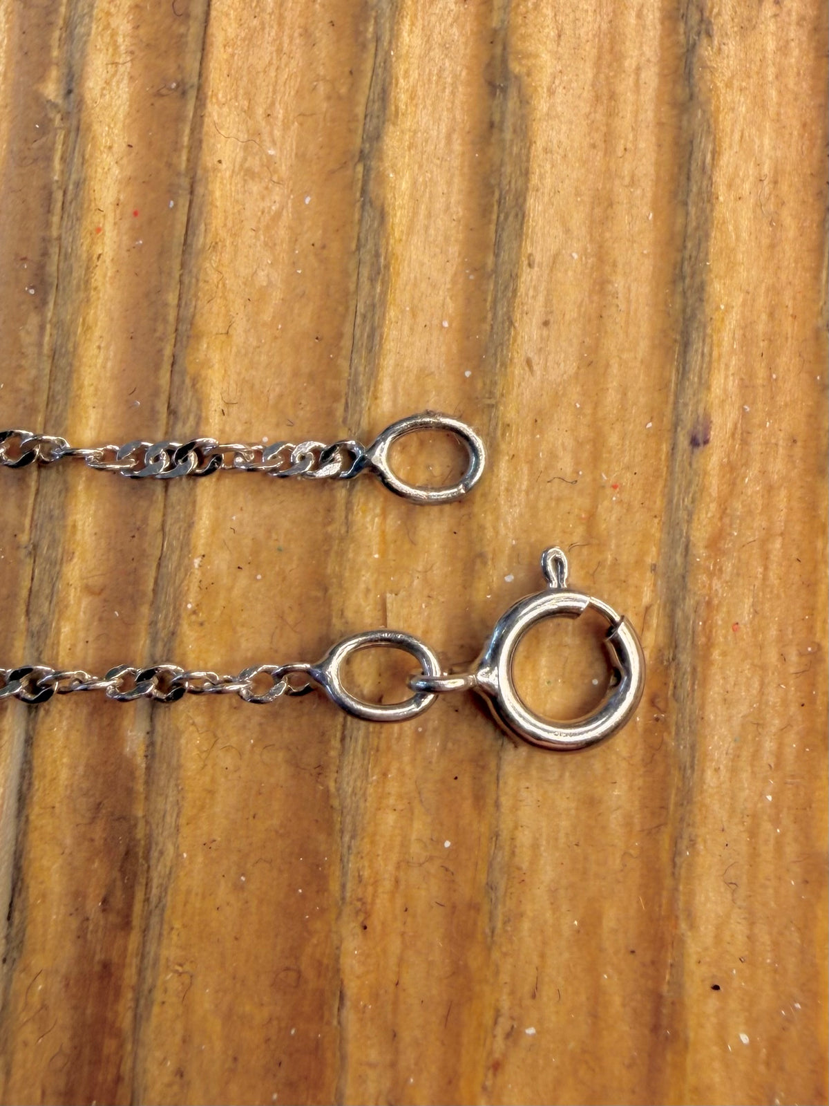 Rope Chain 925 Sterling Silver 18.2 inch Necklace