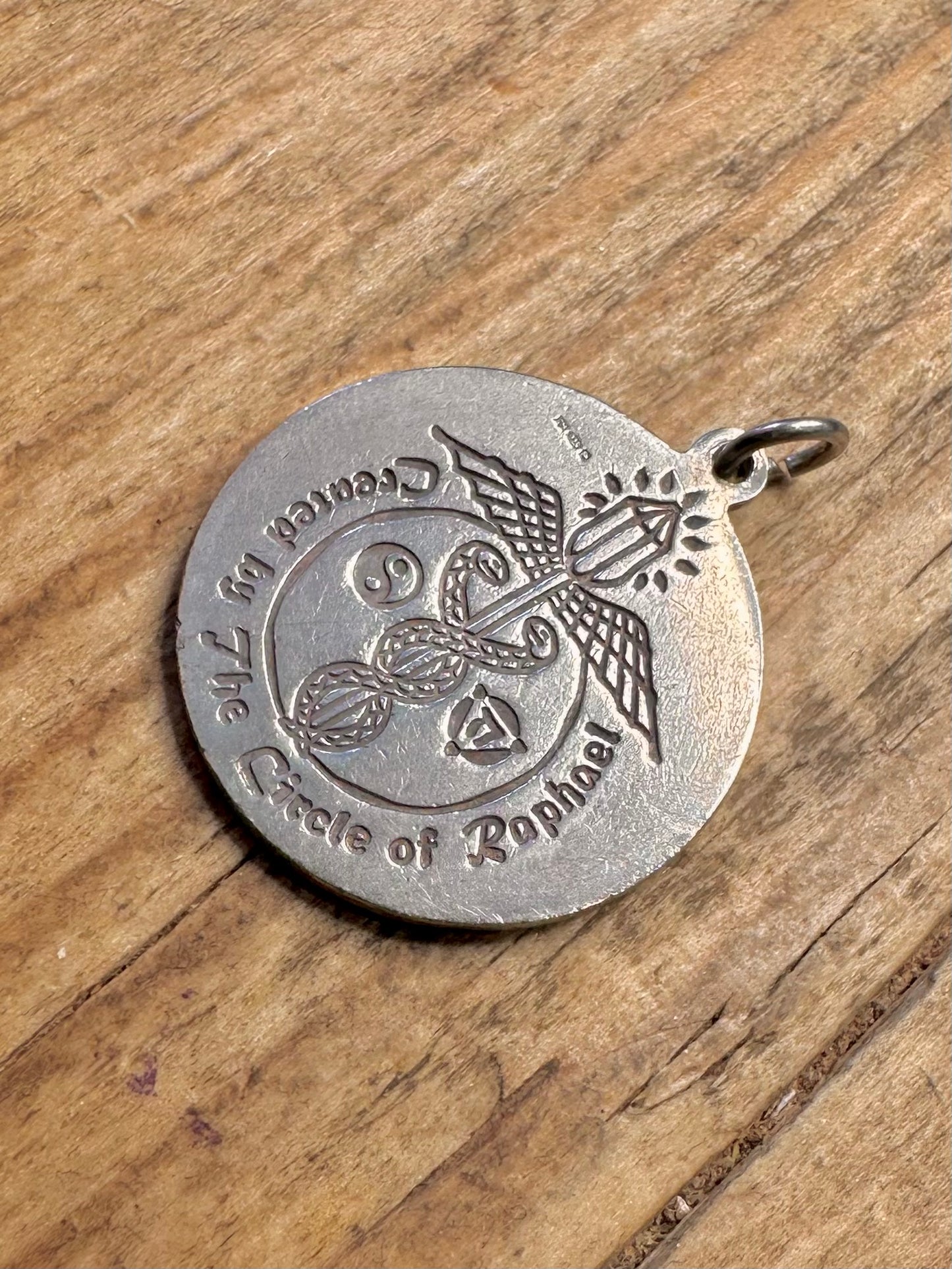Der Kreis von Raphael Kreis 925 Sterling Silber Anhänger
