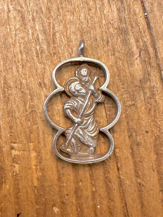 Toye Kenning & Spencer 1977 St Christopher 925 Sterling Silver Pendant