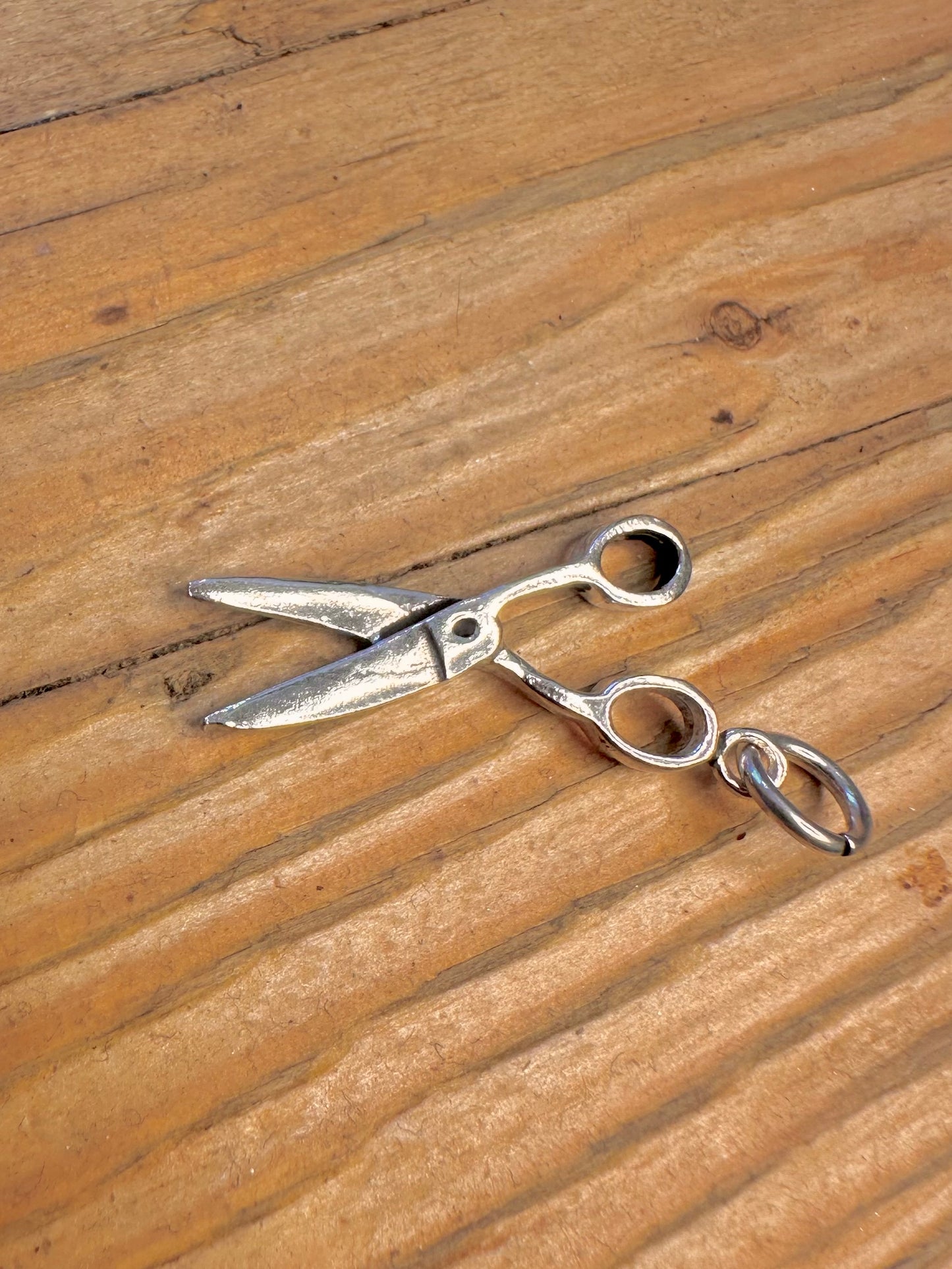 Scissors 925 Sterling Silver Pendant
