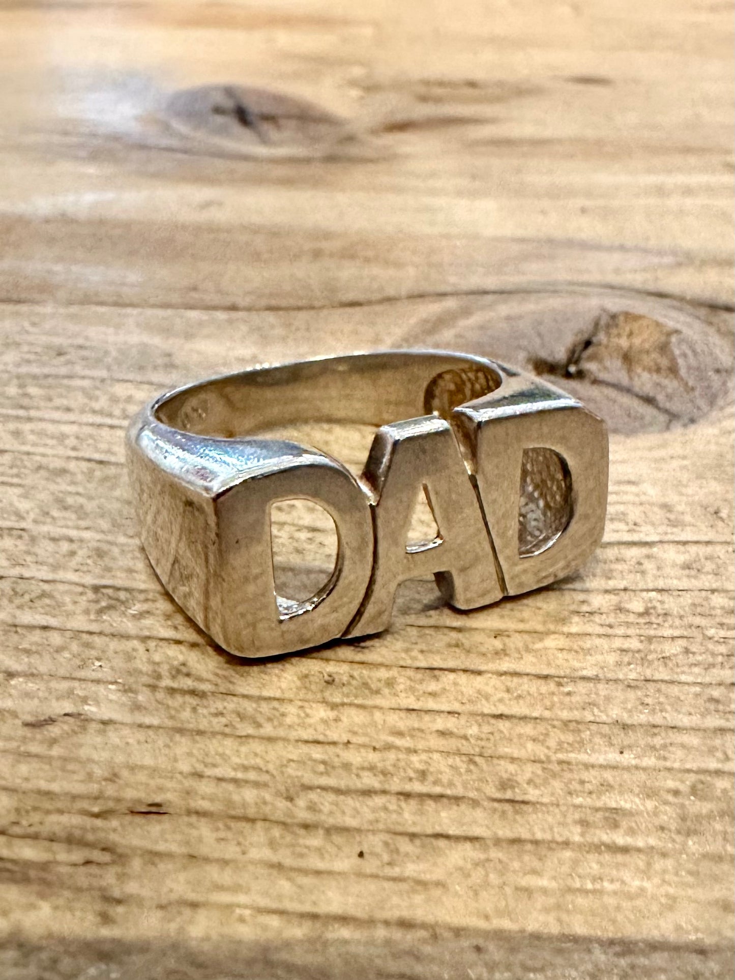 Vintage DAD 925 Silver Size S Ring