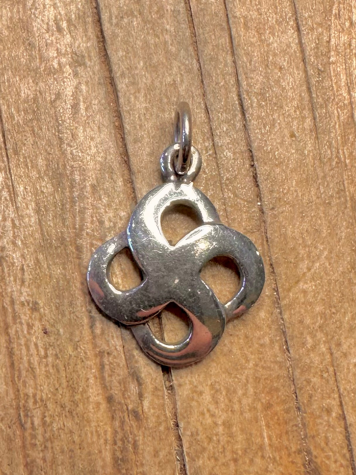 Vintage Keltischer Knoten Anhänger aus 925er Sterlingsilber
