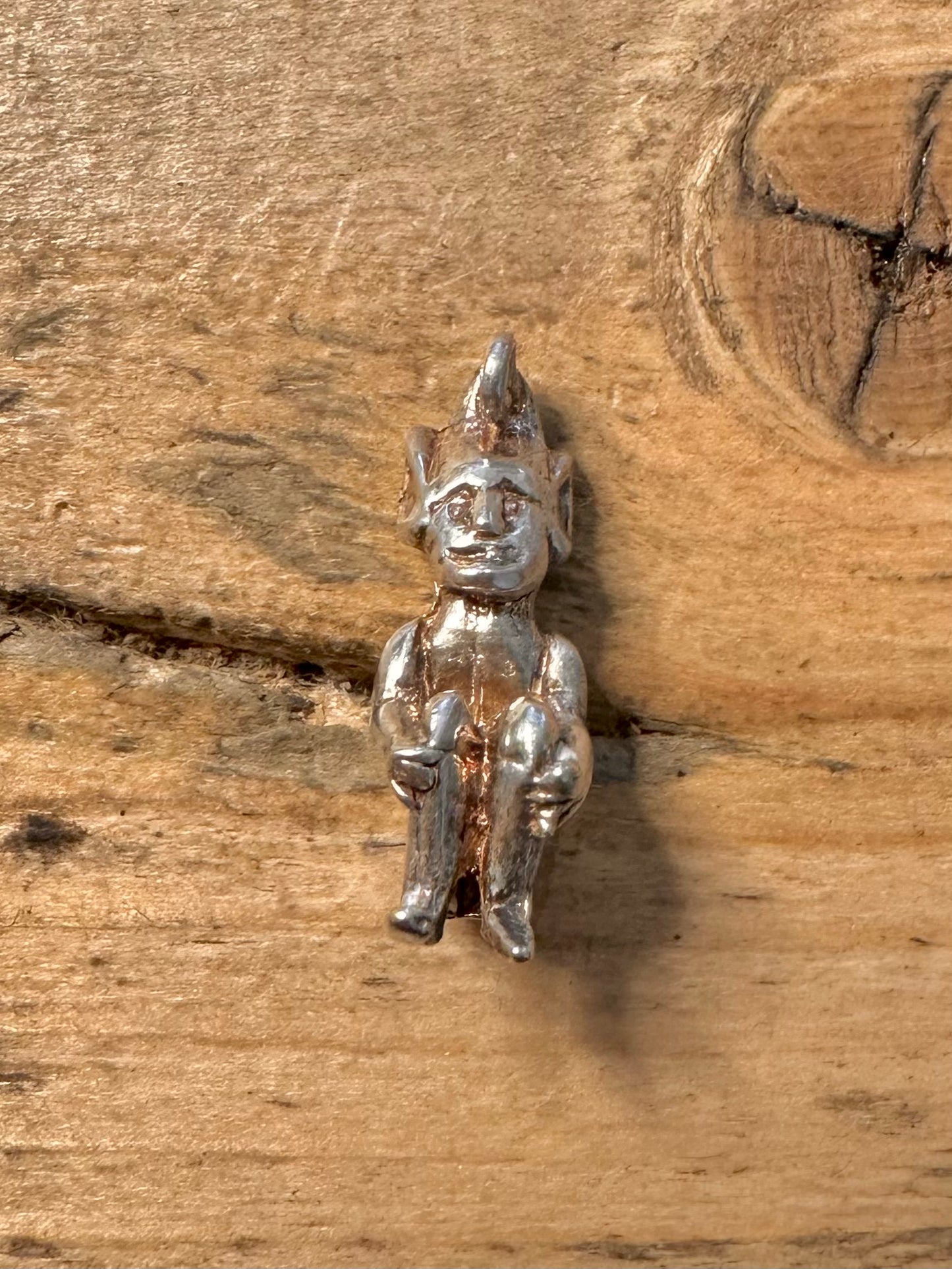 Vintage Cornish Imp 925 Silver Charm Pendant