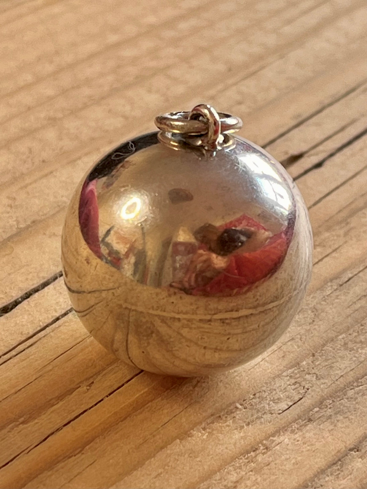 Harmony Chime Ball 925 Sterling Silver Pendant