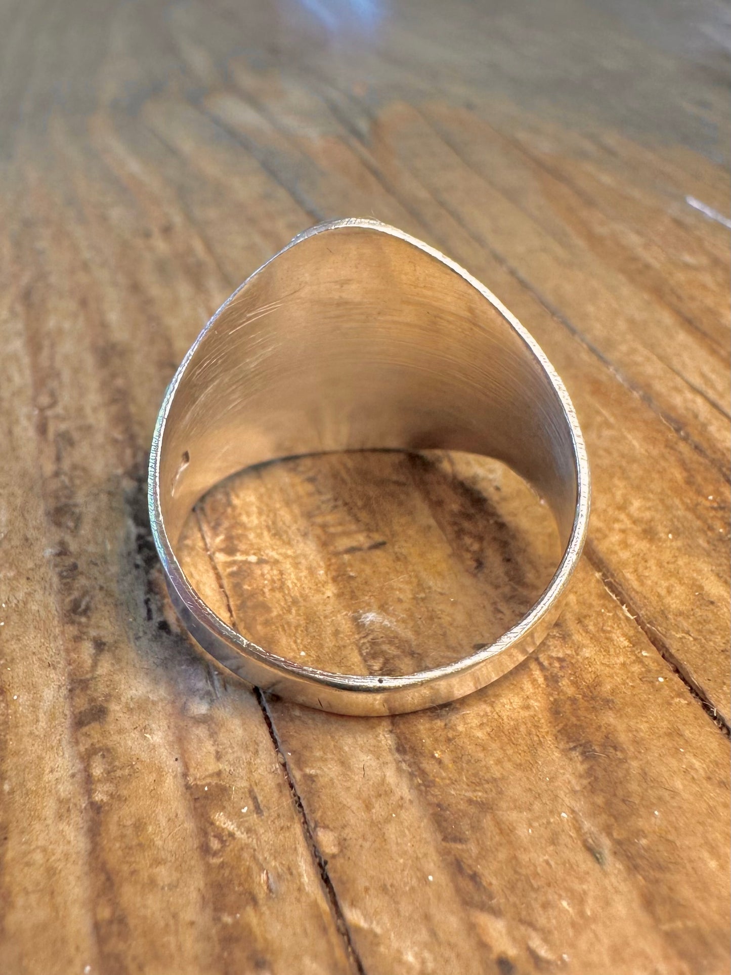 Buddah Meditation 925 Sterling Silver Size W1/2 Ring