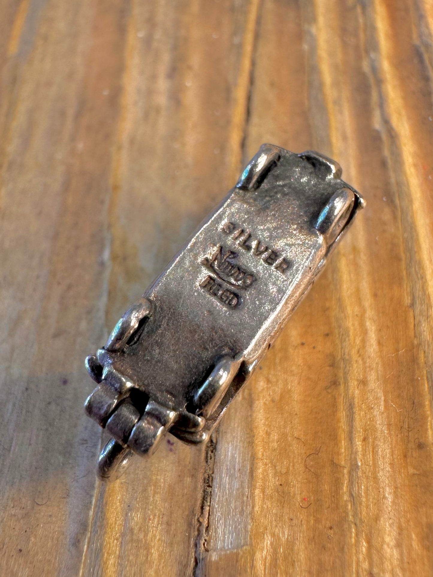 Mini Cooper Maker Nuvo Hinged Opens 925 Sterling Silver Charm Pendant