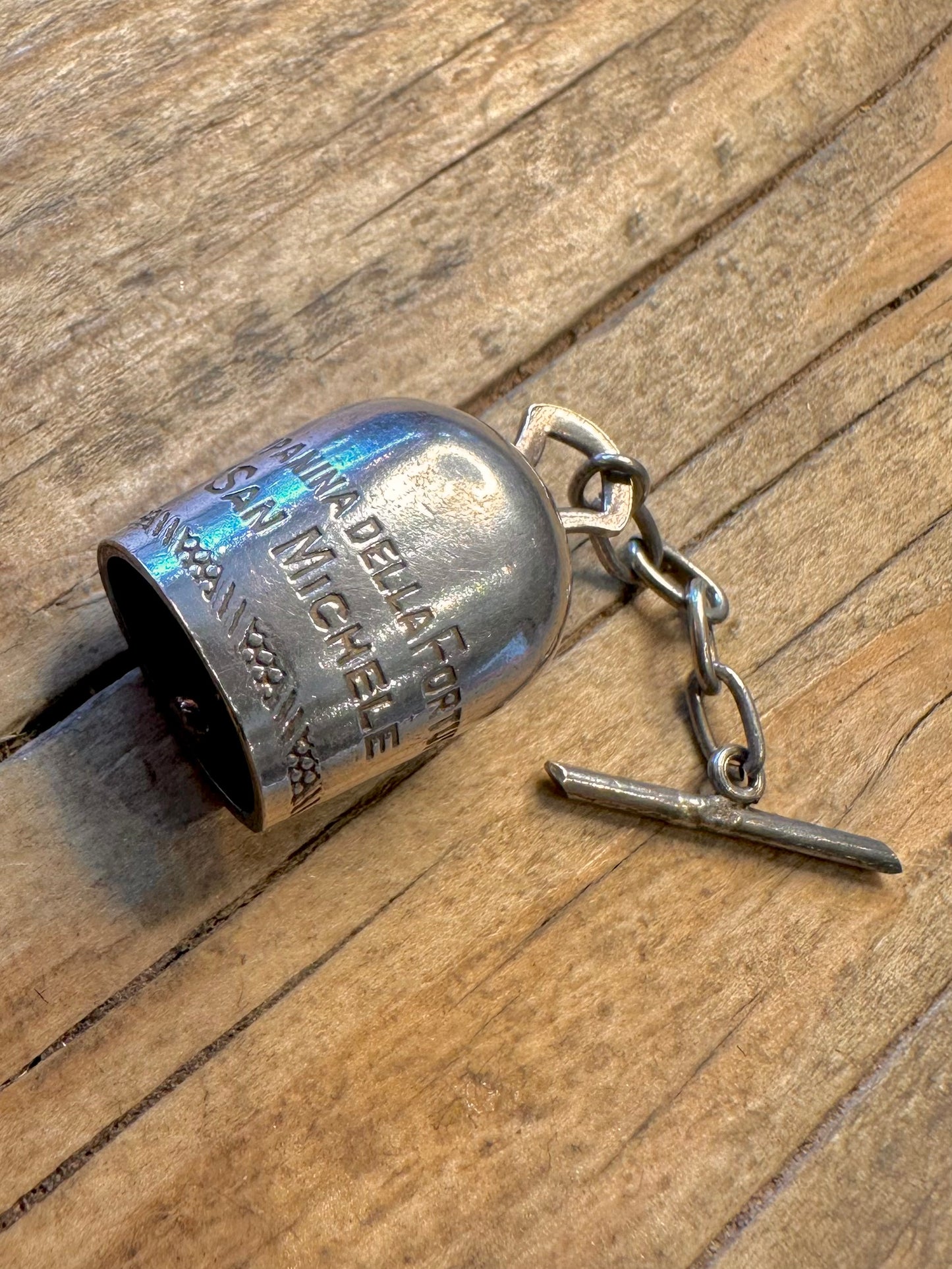 Campanina della Fortuna Lucky Bell of San Michele Capri 800 Silver Charm Pendant