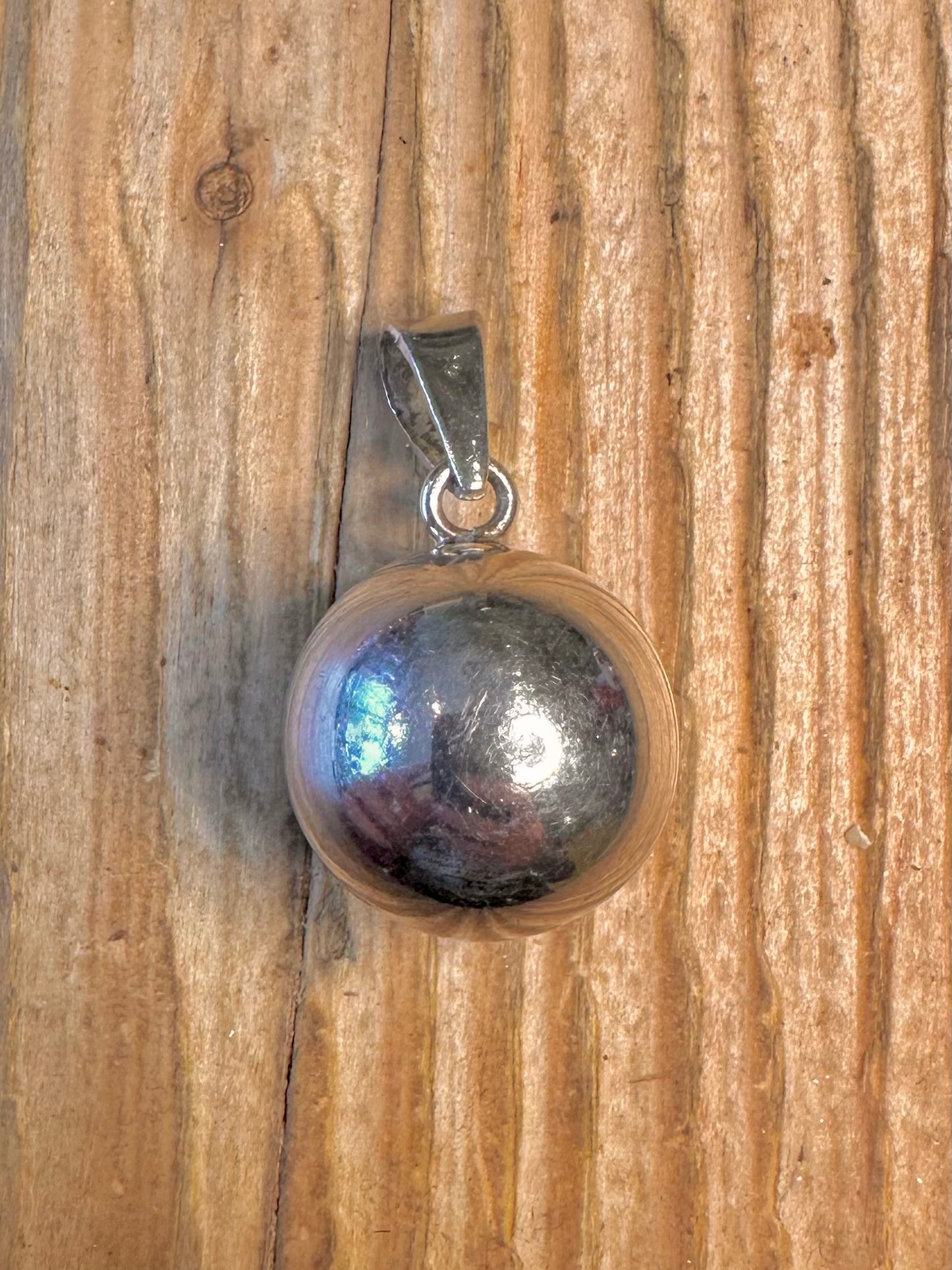 Ball Chime 925 Sterling Silver Pendant