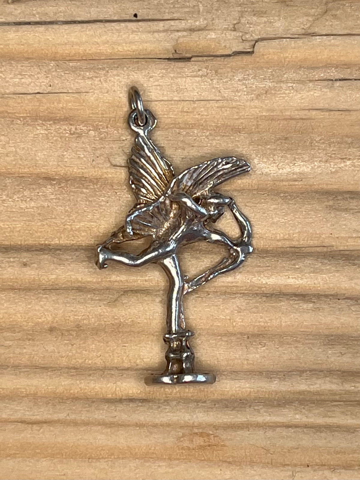 Cupid Firing His Arrow 925 Sterling Silver Pendant