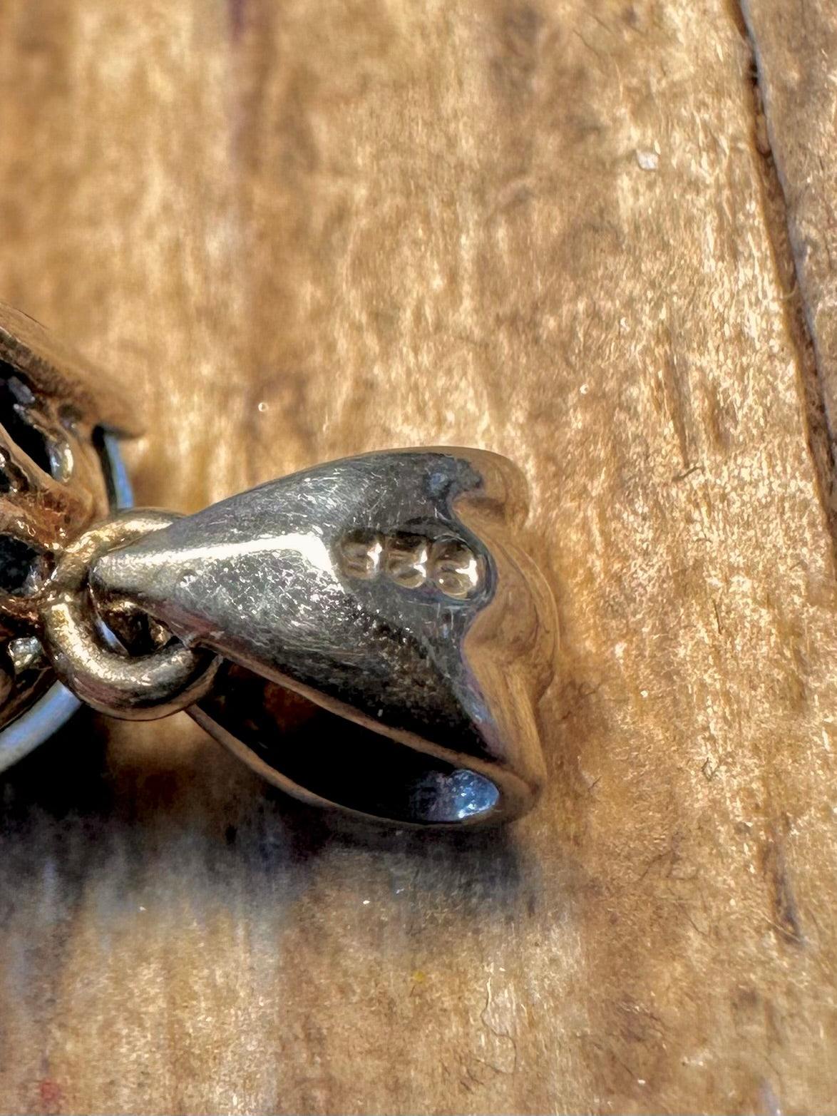 Blauer Opal Cabochon 925 Sterling Silber Anhänger