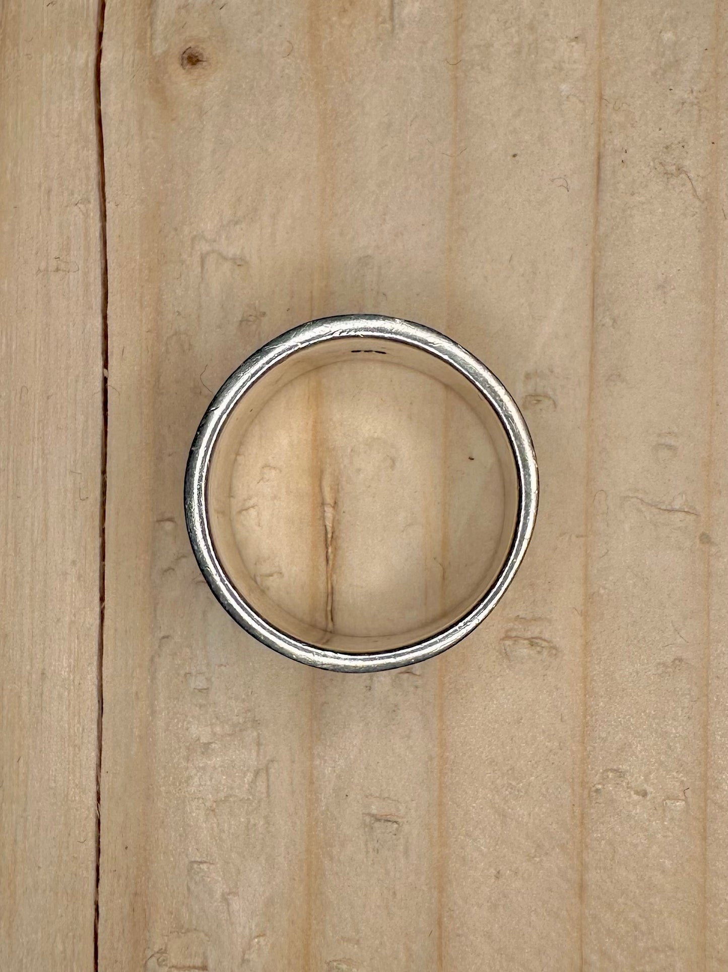 Celtic Band 925 Sterling Silver Size P1/2 Ring
