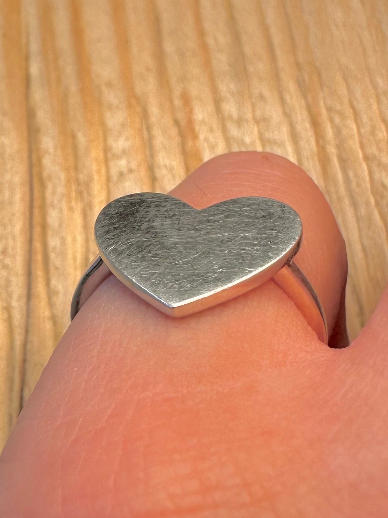 Vintage Thomas Sabo Heart 925 Sterling Silver Size M1/2 Ring