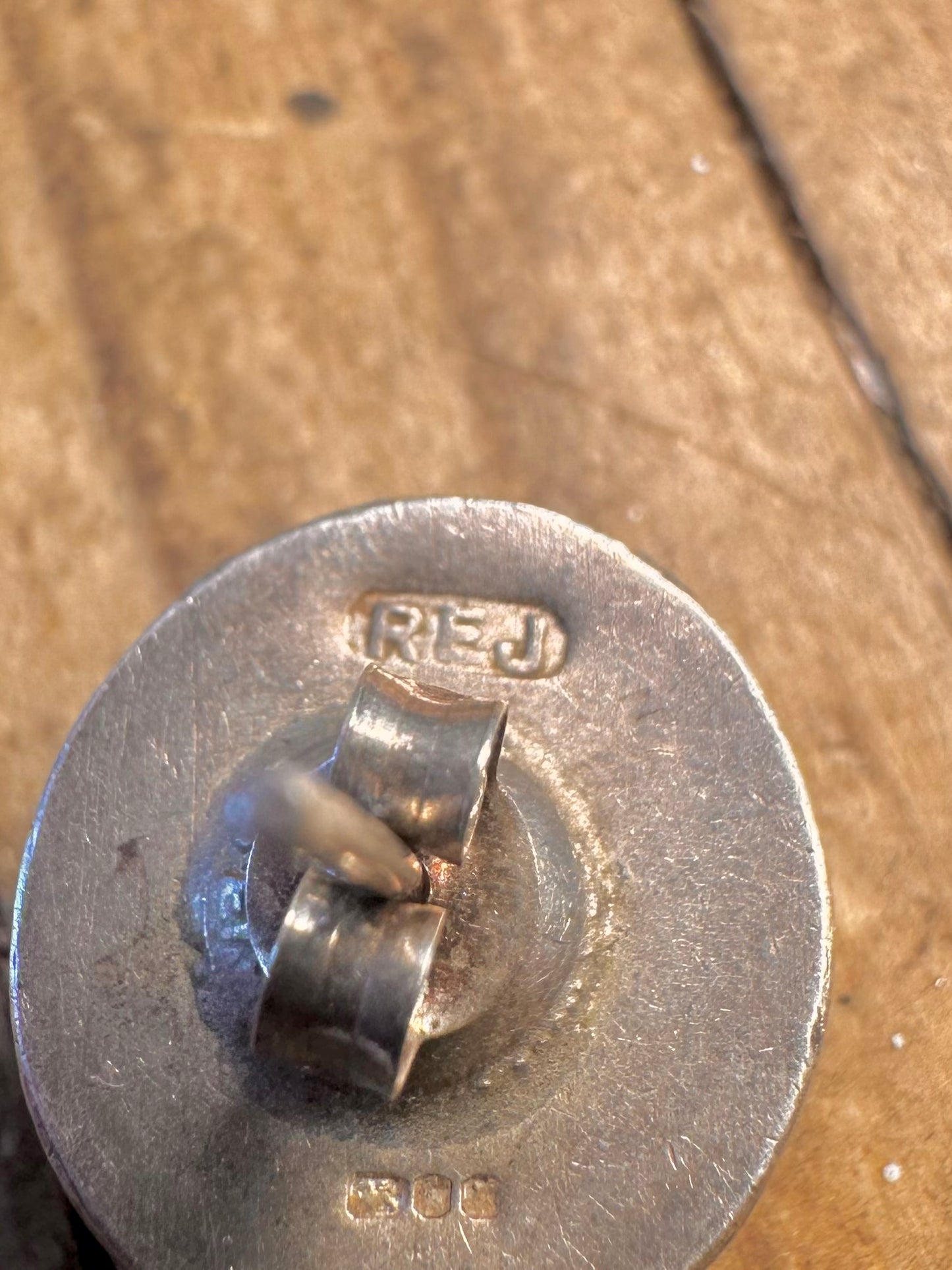 Karneol-Ohrstecker, oval, aus 925er Sterlingsilber