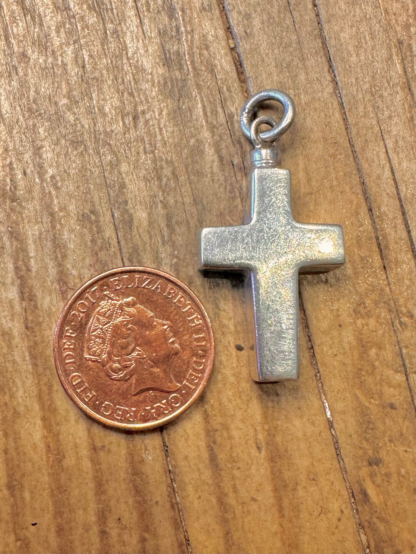 Chunky Cross 925 Sterling Silver Pendant