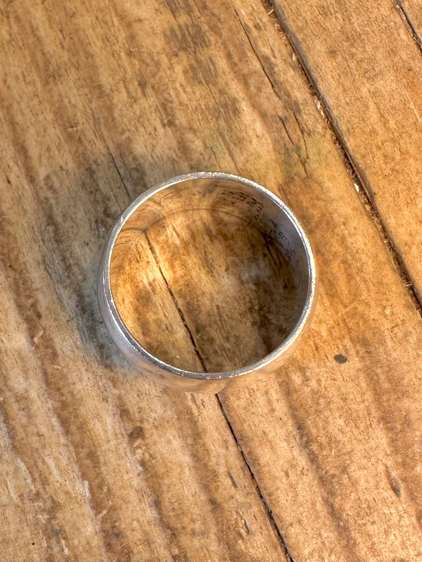 Breiter Bandmarker NB 925 Sterlingsilber Größe K Ring
