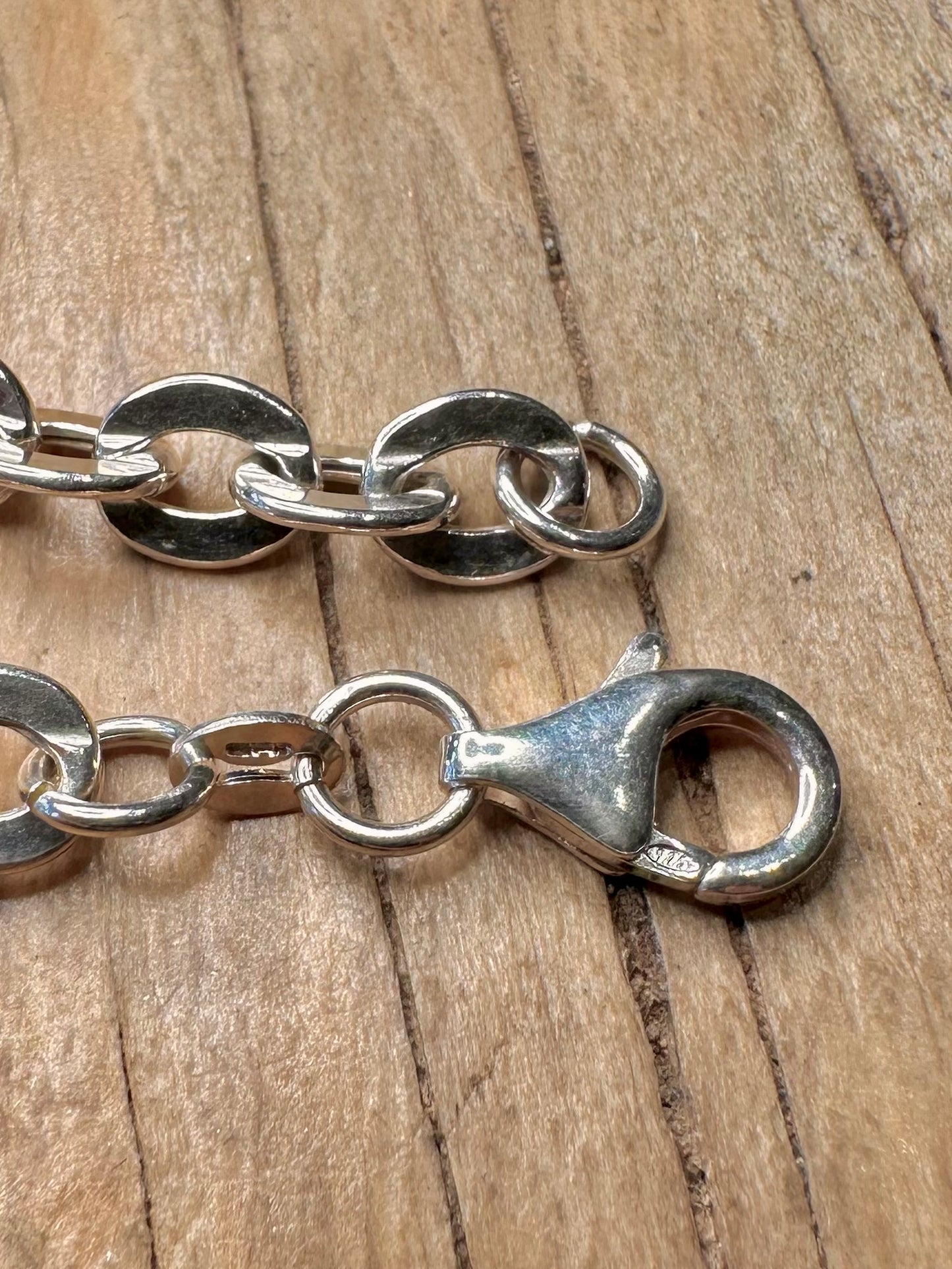 Modern Cable Chain 925 Sterling Silver 18 inch Necklace