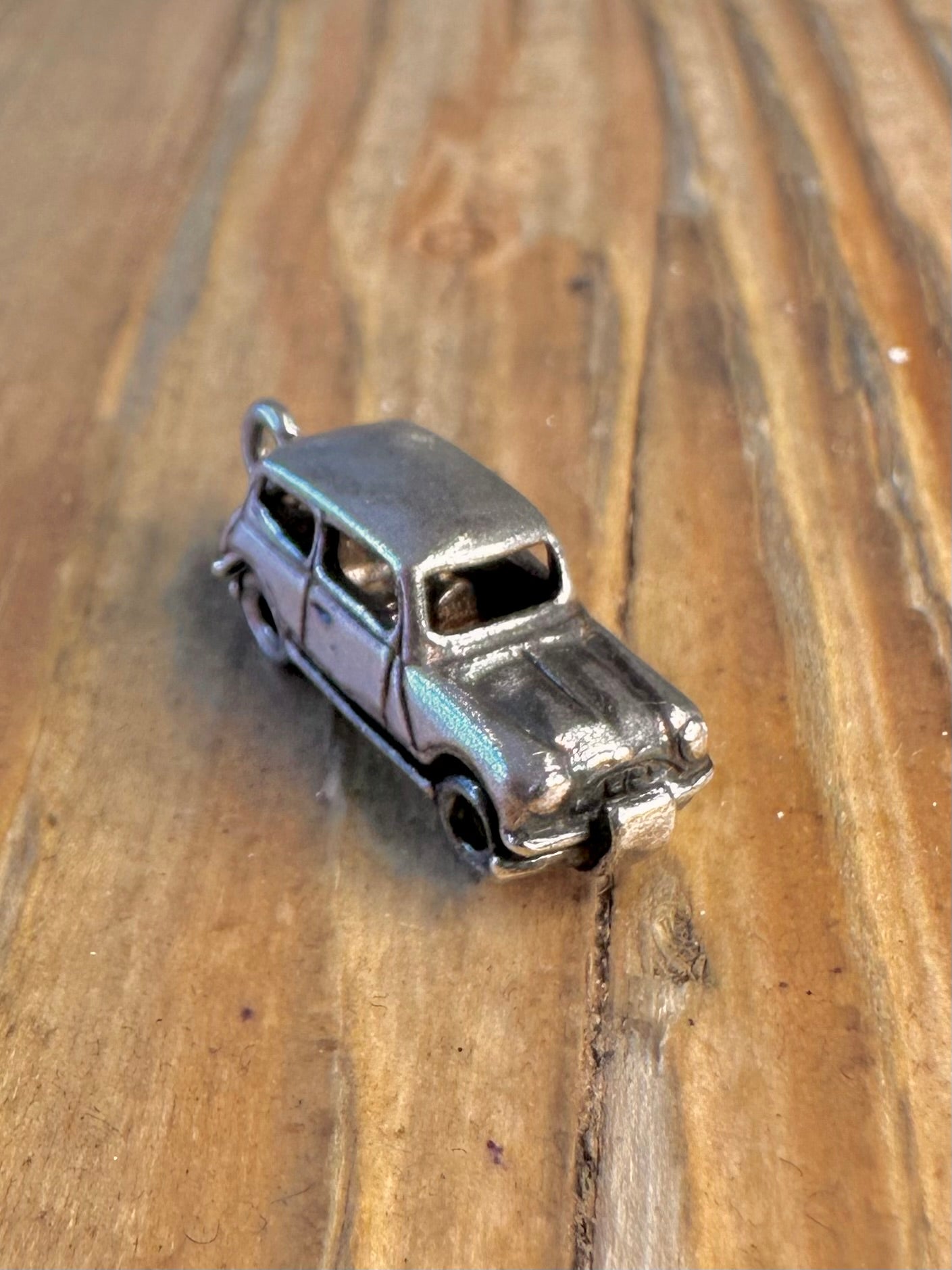 Mini Cooper Maker Nuvo Hinged Opens 925 Sterling Silver Charm Pendant
