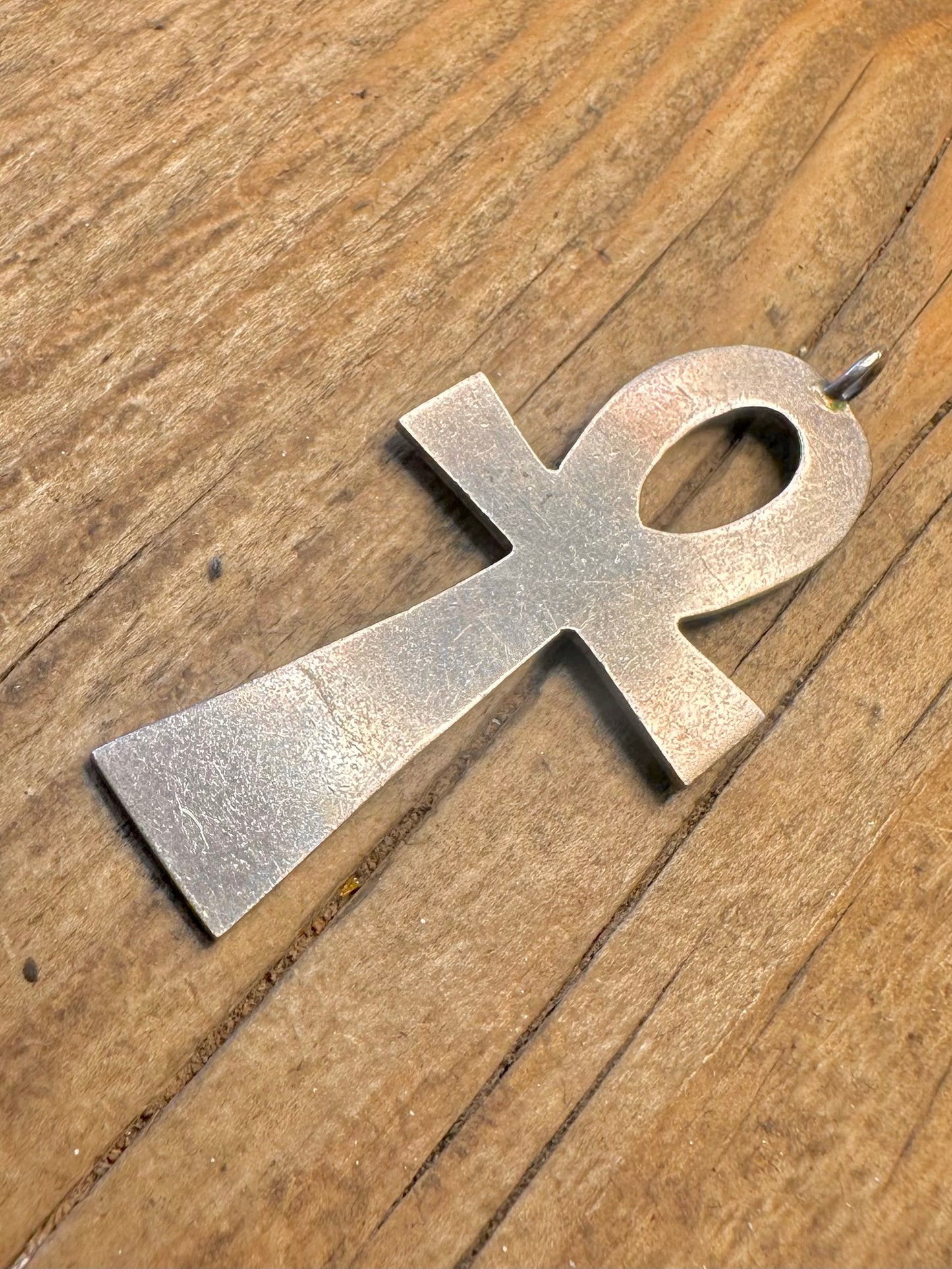 Large Ankh 925 Sterling Silver Pendant