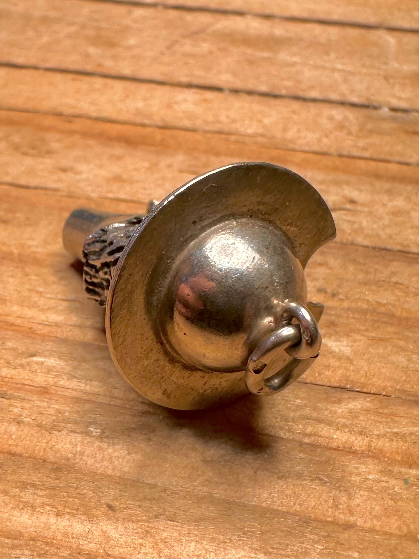 Vintage Don Quijote Kopf 925 Sterling Silber Anhänger
