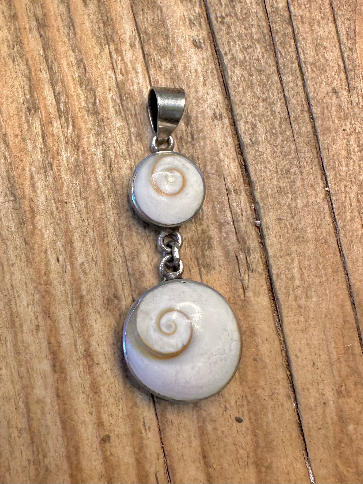 Eye Shiva Dangle 925 Sterling Silver Pendant
