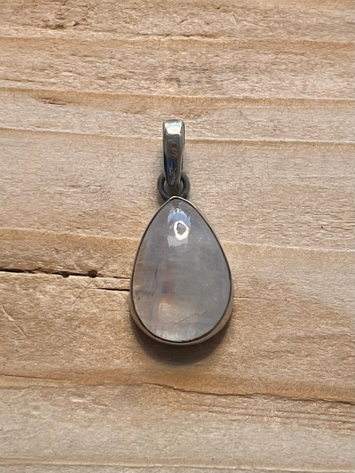 Tear Drop Moonstone 925 Sterling Silver Pendant