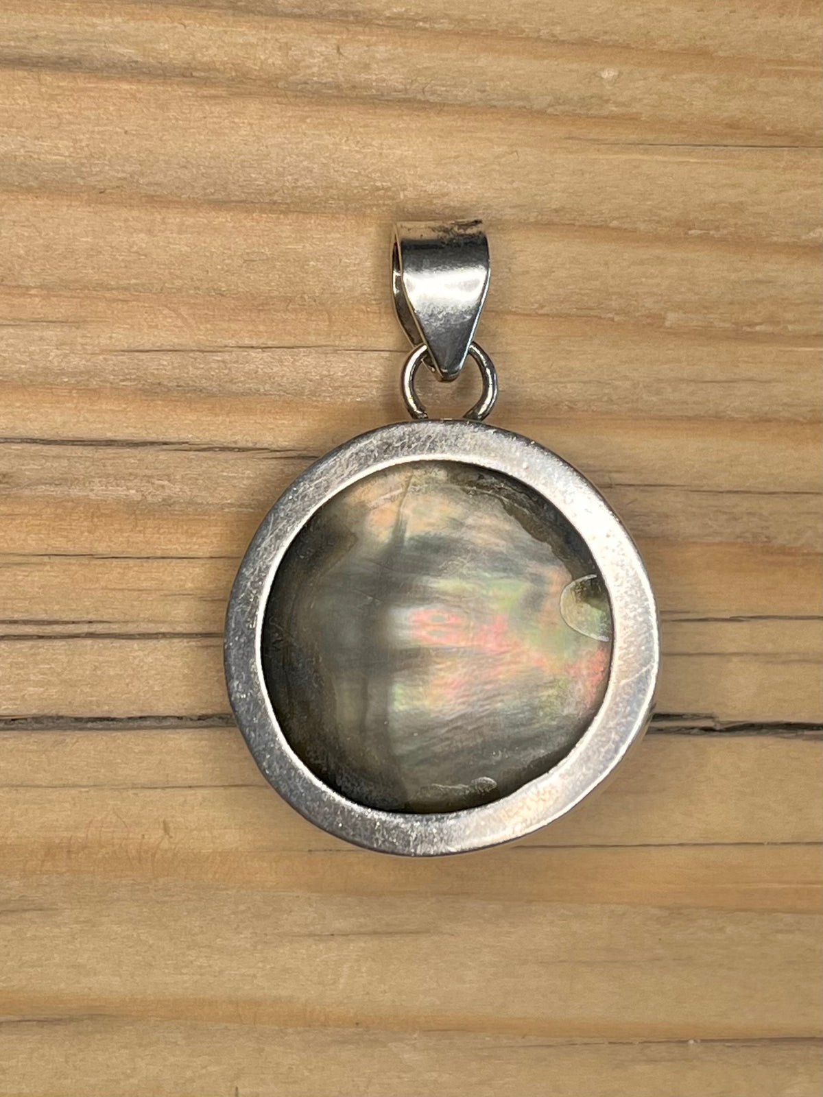 Large Spiral Sundial Shell 925 Sterling Silver Pendant