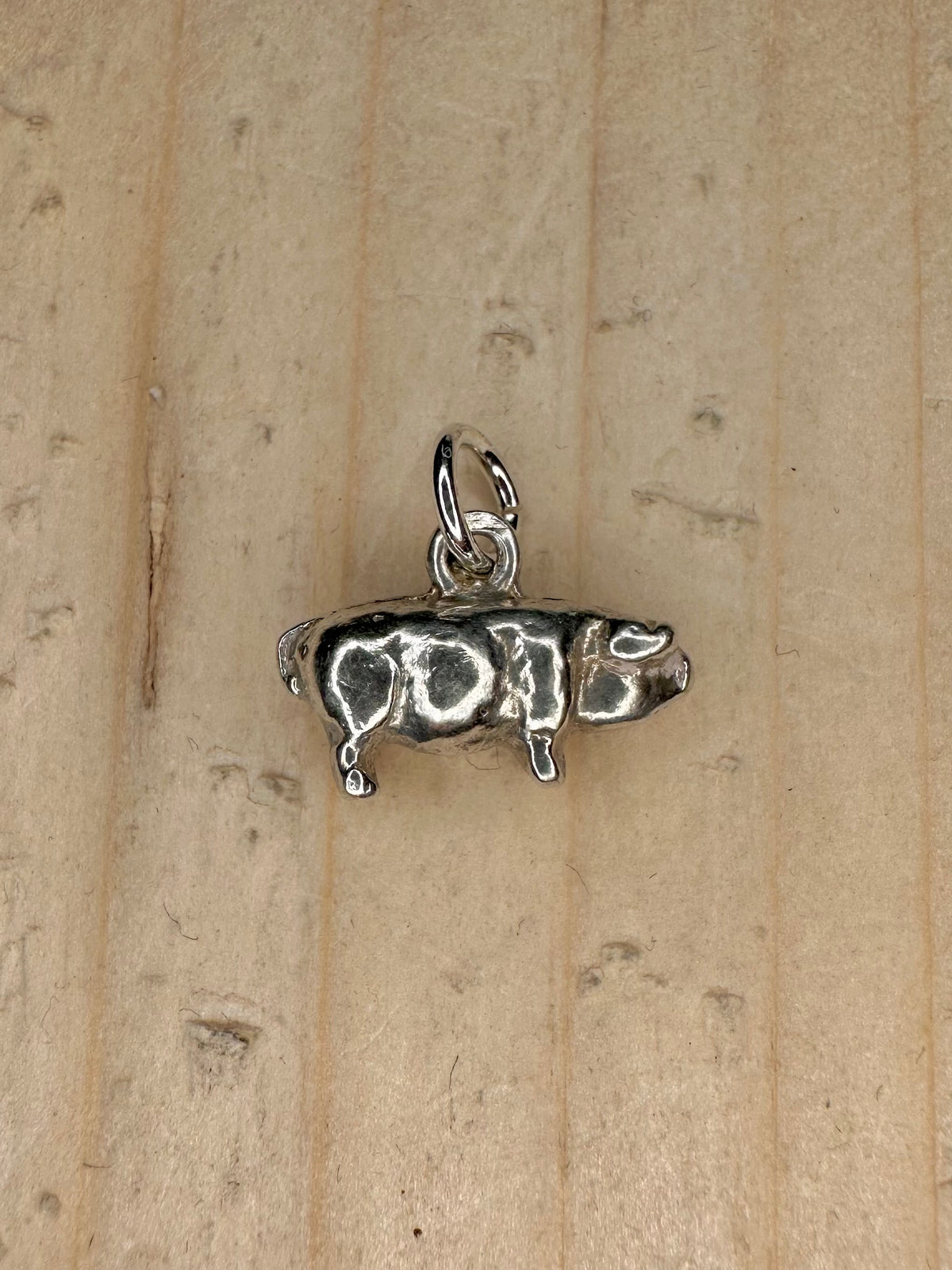 Pig 925 Sterling Silver Pendant