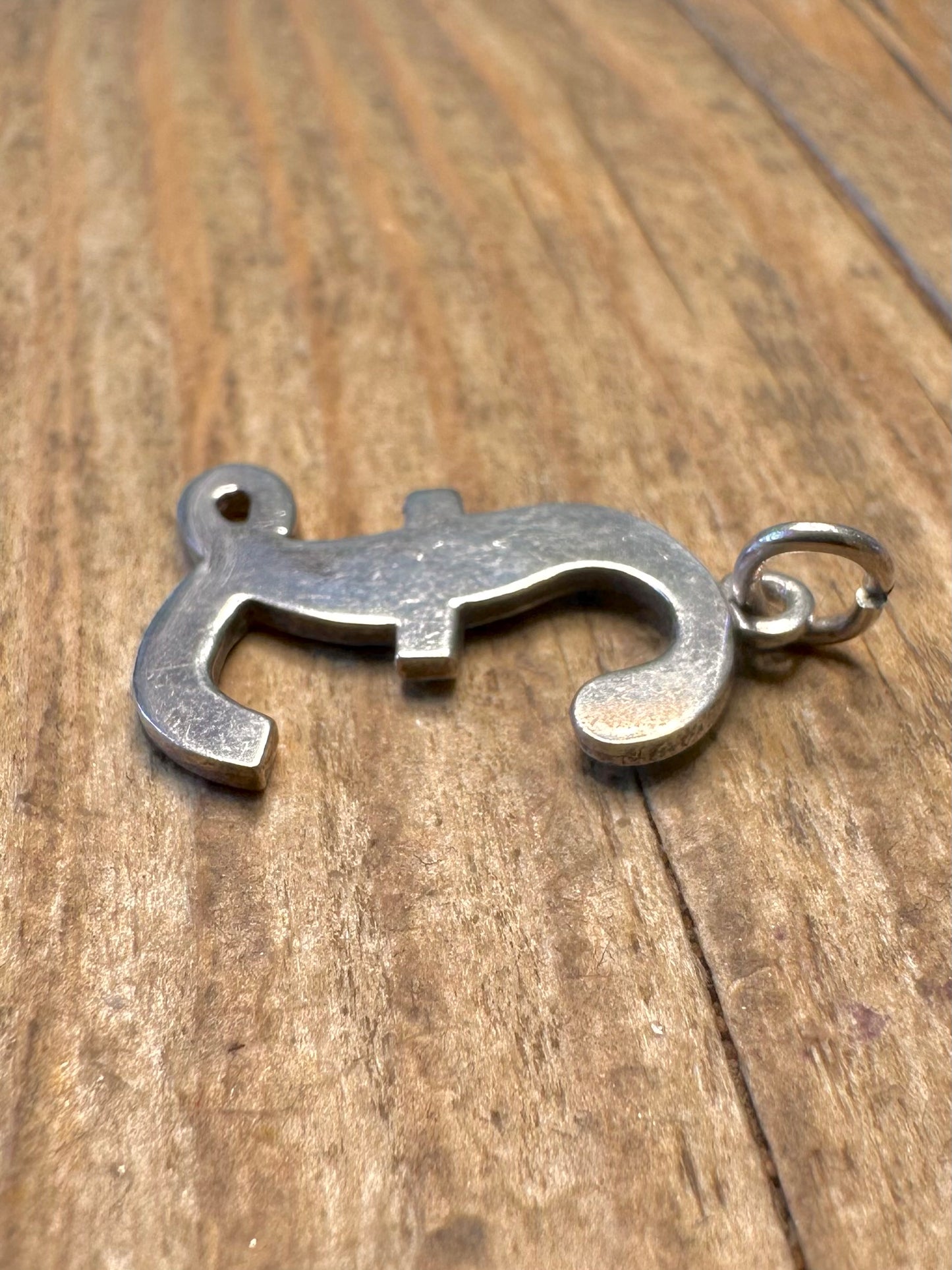 Pfund-Symbol Anhänger aus 925er Sterlingsilber
