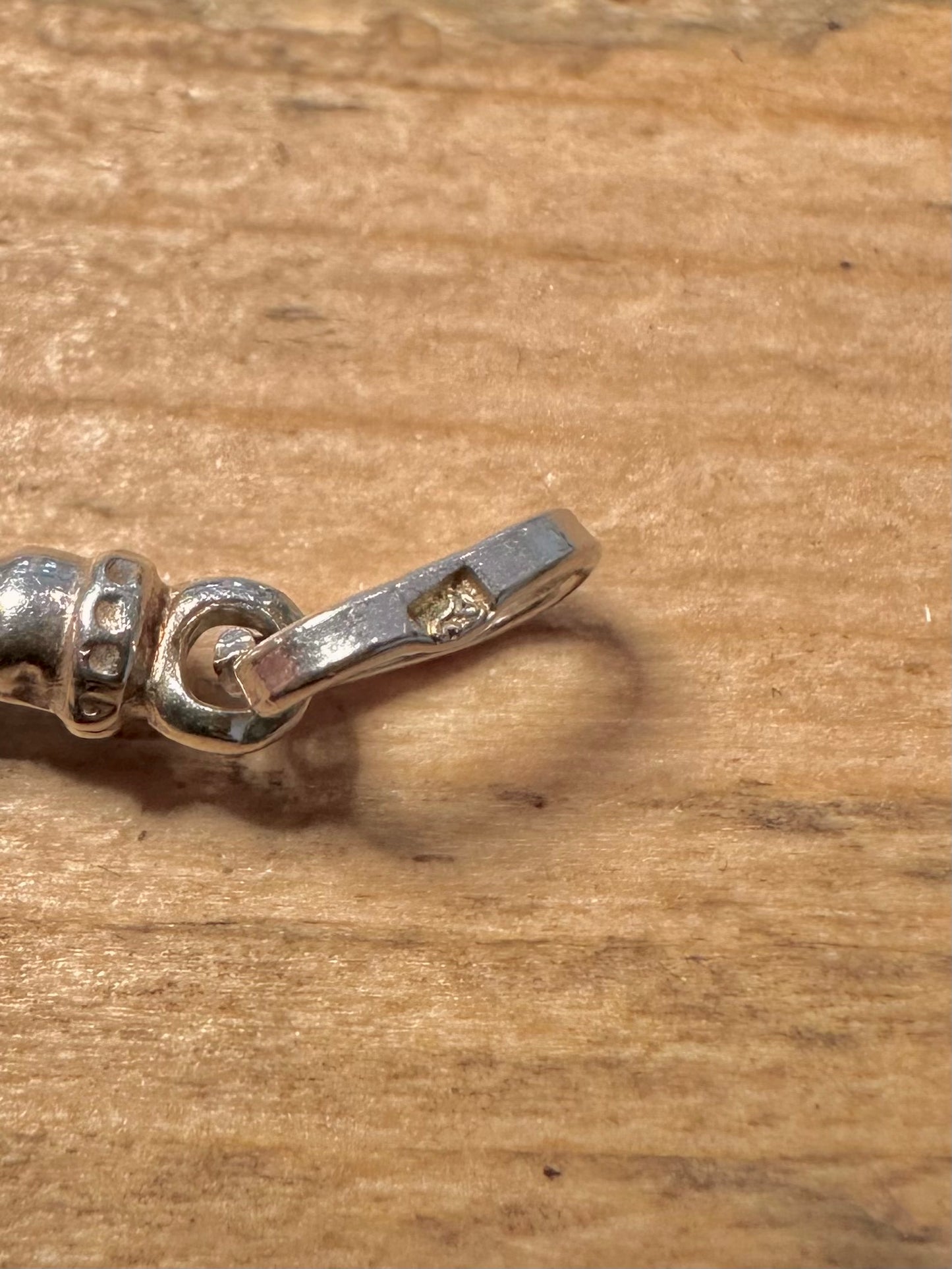 Vintage Coke Cole Bottle 925 Silver Charm Pendant