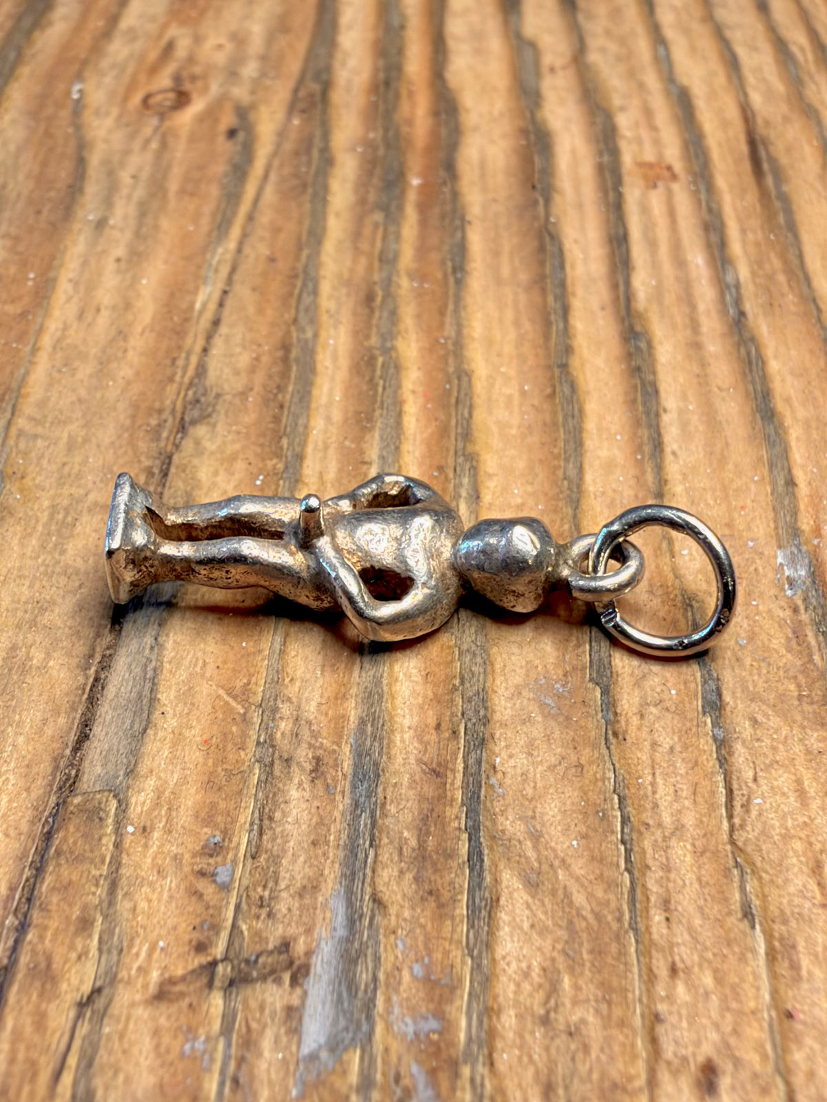 Manneken Pis Boy Sculpture 925 Sterling Silver Pendant