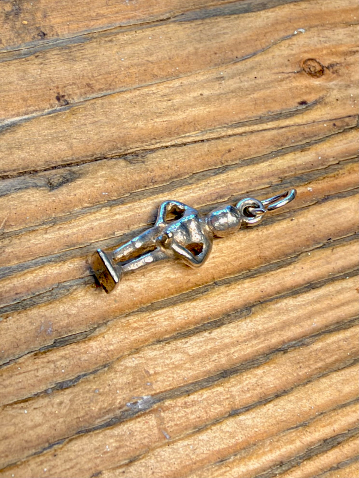 Manneken Pis Boy Sculpture 925 Sterling Silver Pendant